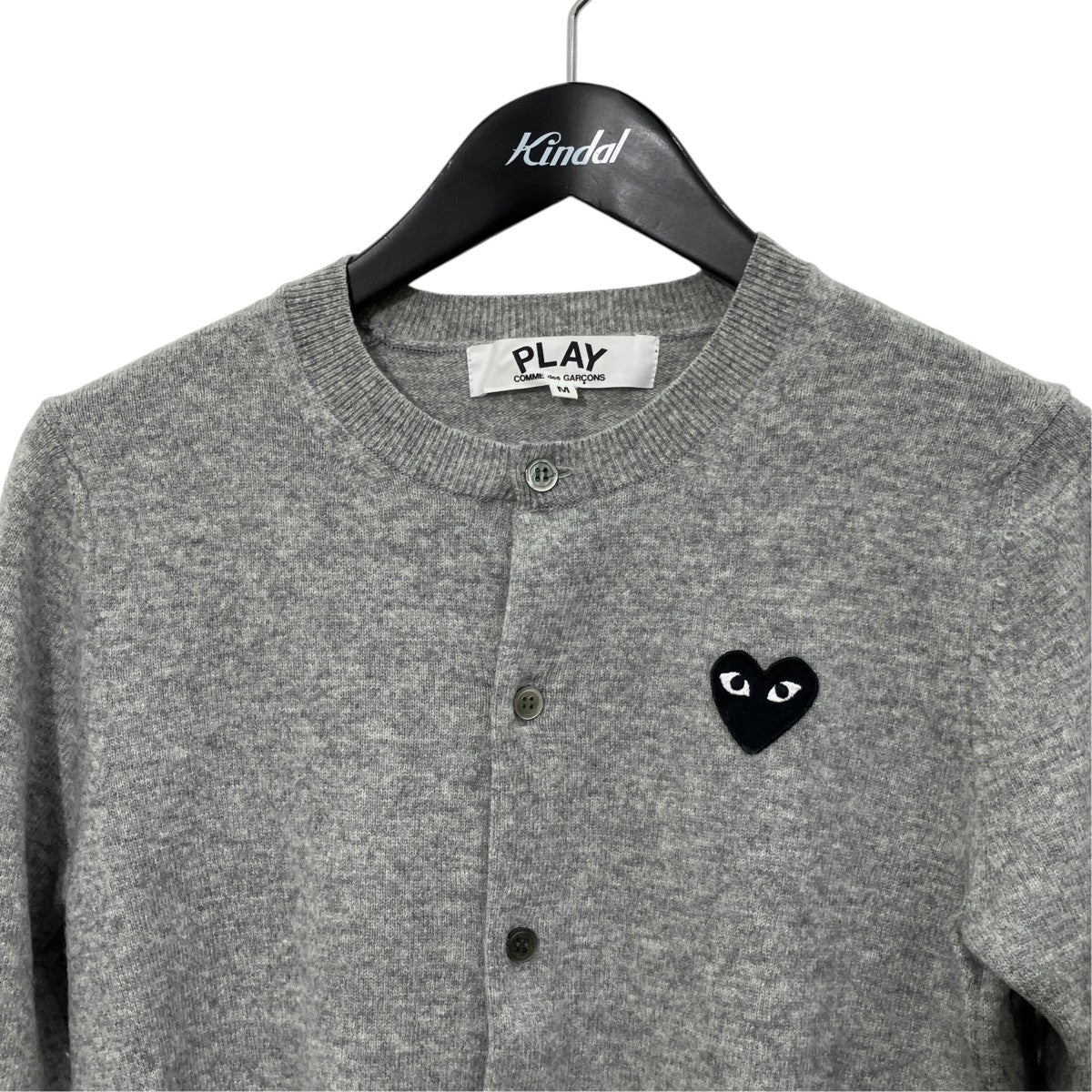 PLAY COMME des GARCONS 長袖カーディガンAZ-N023 古着・中古-3枚目のアイテム画像