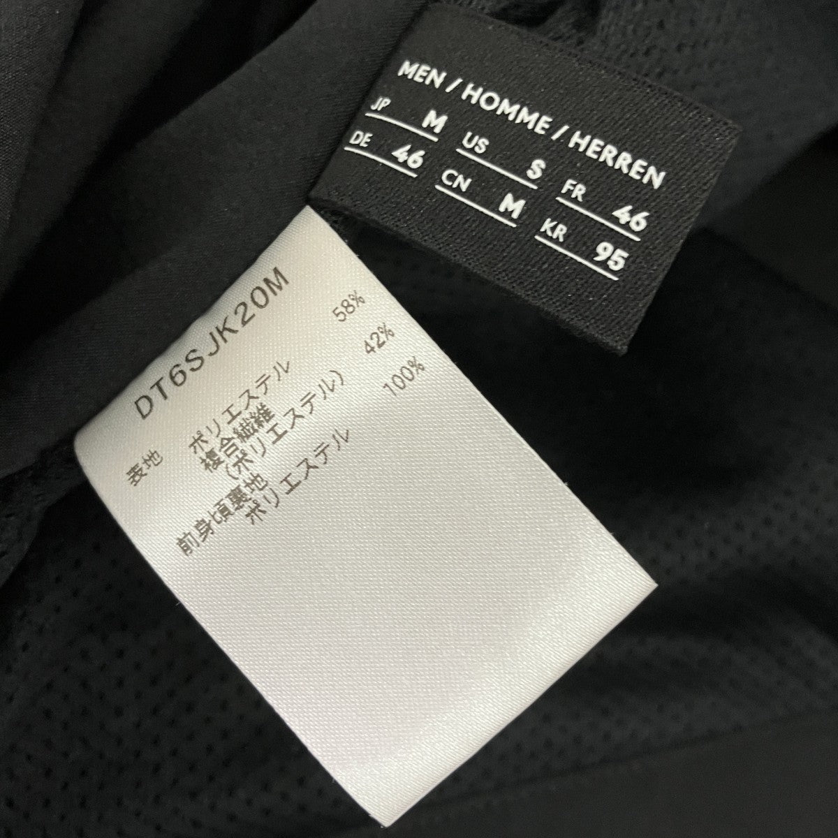 DESCENTE TOUGH CLOTH JACKETジップジャケットDT6SJK20M 古着・中古-5枚目のアイテム画像
