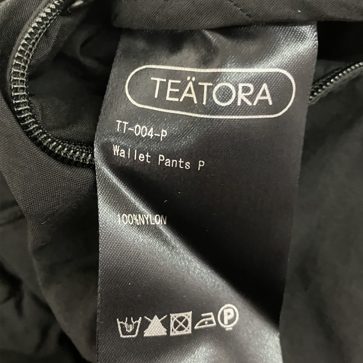 TEATORA Wallet Pants PナイロンパンツTT-004-P 古着・中古-5枚目のアイテム画像