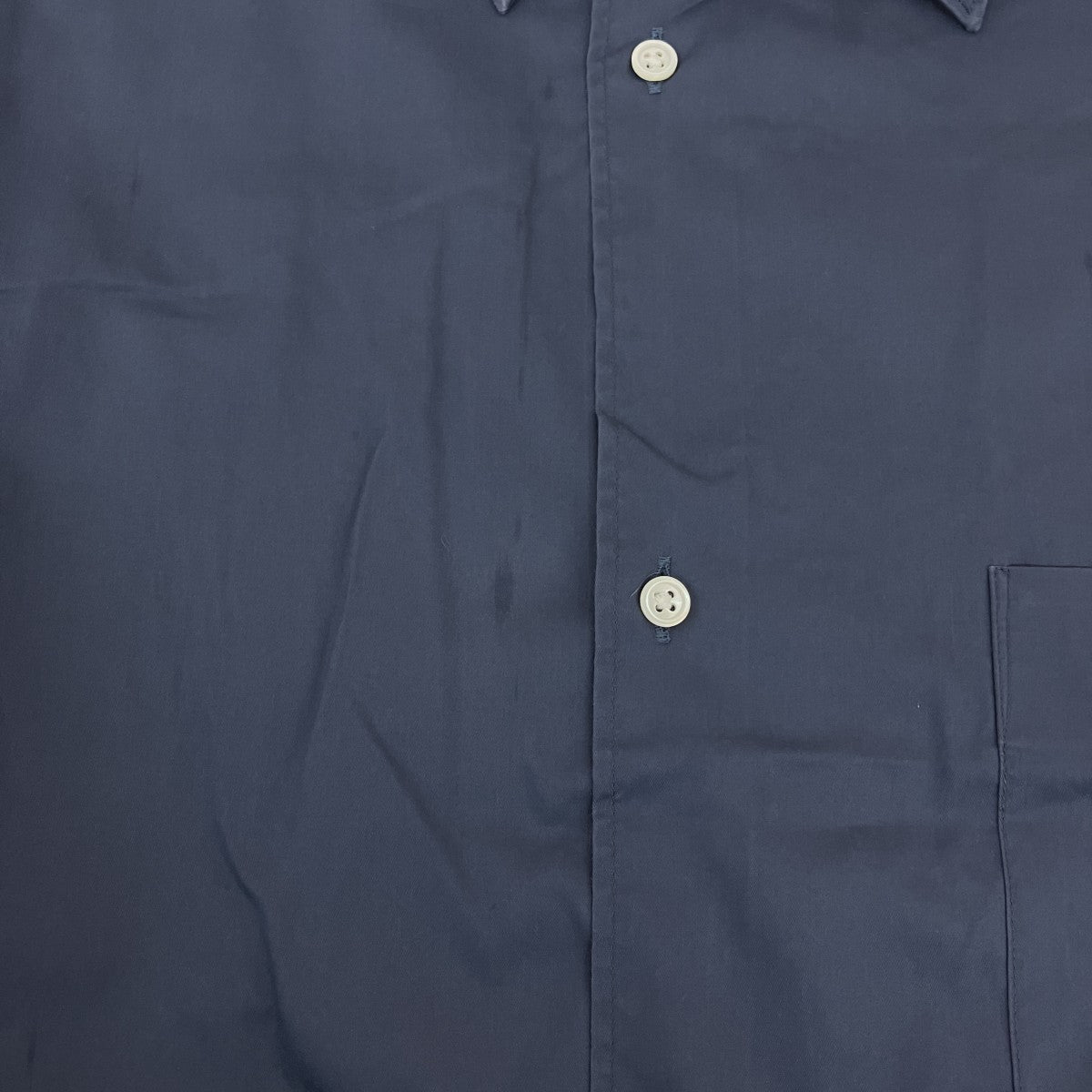 Graphpaper Silicon Poplin Oversized Regular Collar ShirtレギュラーカラーシャツGM233-50291 古着・中古-7枚目のアイテム画像