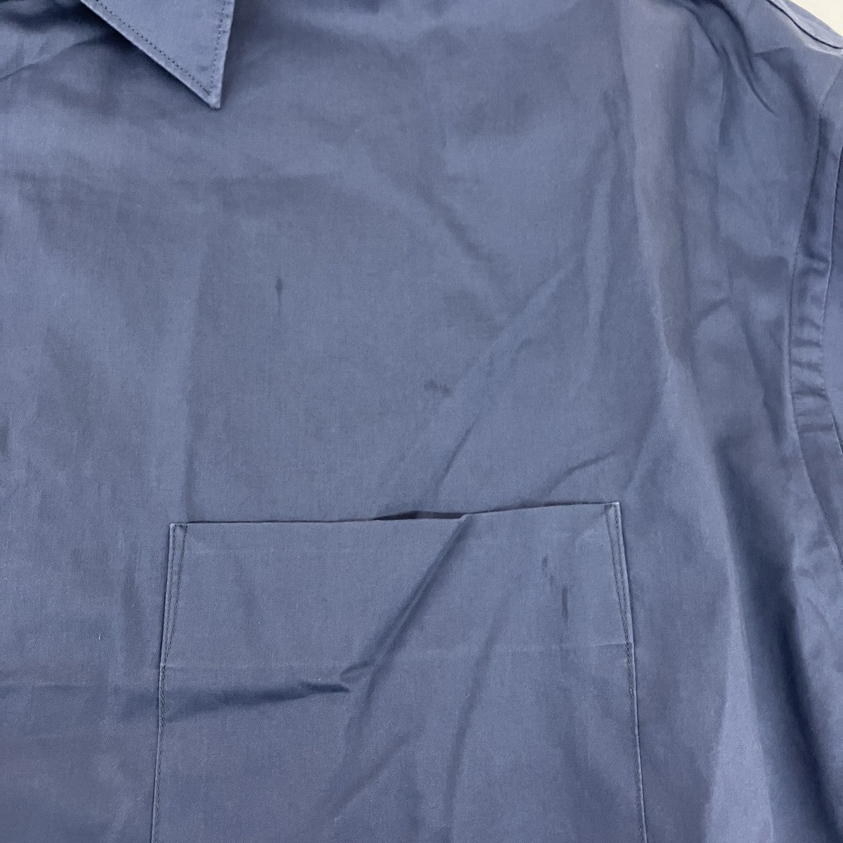 Graphpaper Silicon Poplin Oversized Regular Collar ShirtレギュラーカラーシャツGM233-50291 古着・中古-8枚目のアイテム画像