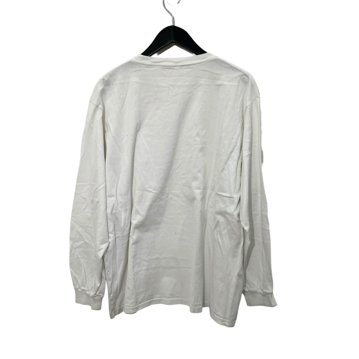 AURALEE LUSTER PLAITING L／S TEEロングスリーブTシャツA00SP01GT 古着・中古-2枚目のアイテム画像