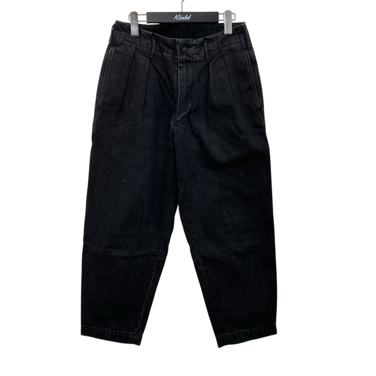 unfil 14oz organic cotton denim 2tuck trousersデニムパンツWZFL-UM212 古着・中古-1枚目のアイテム画像