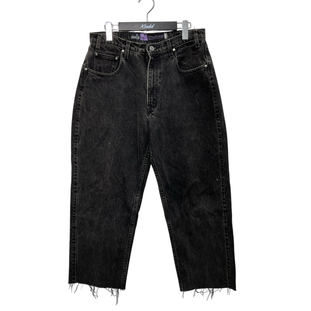 LEVI’S 90s SilverTab baggyカットオフデニムパンツ 古着・中古-1枚目のアイテム画像