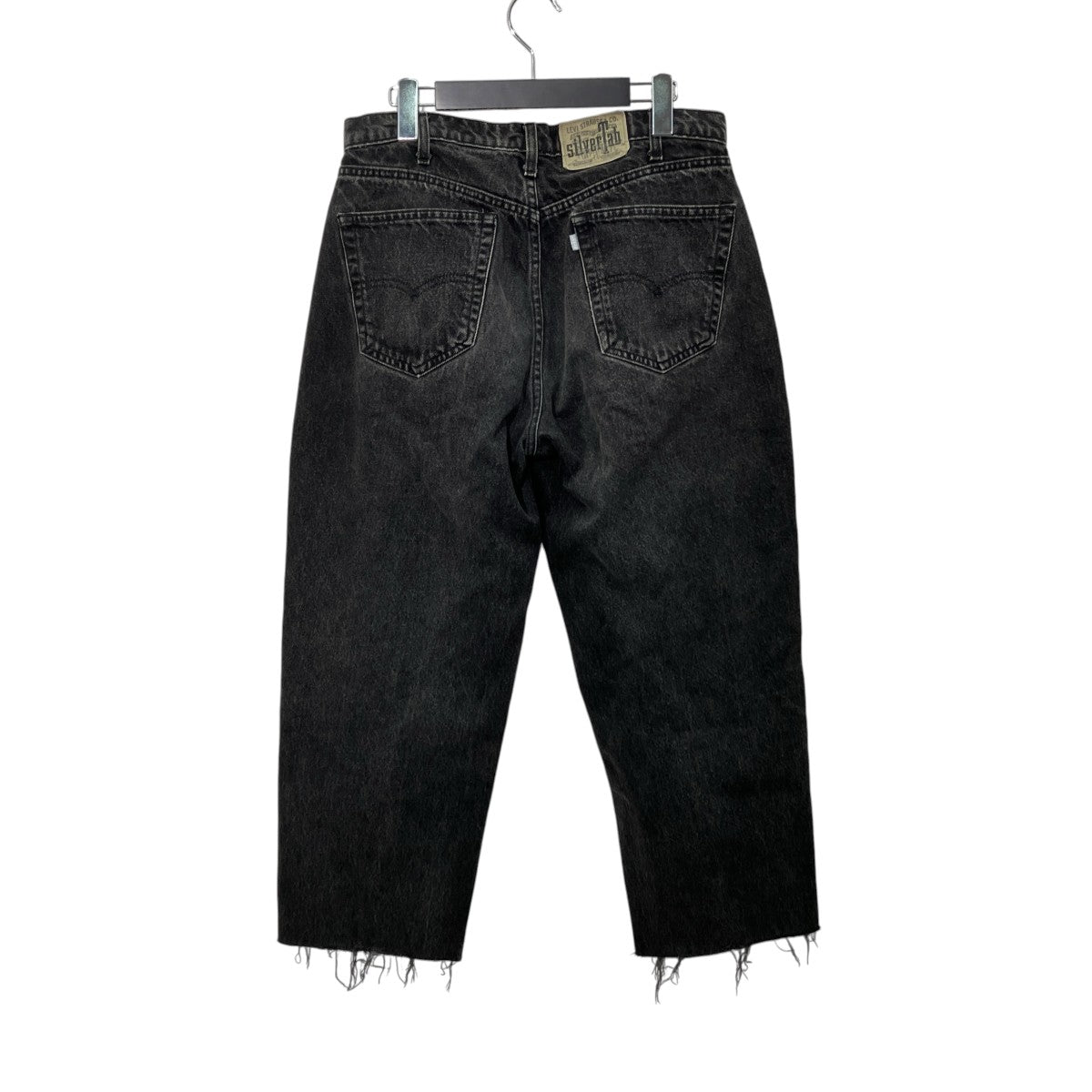 LEVI’S 90s SilverTab baggyカットオフデニムパンツ 古着・中古-2枚目のアイテム画像