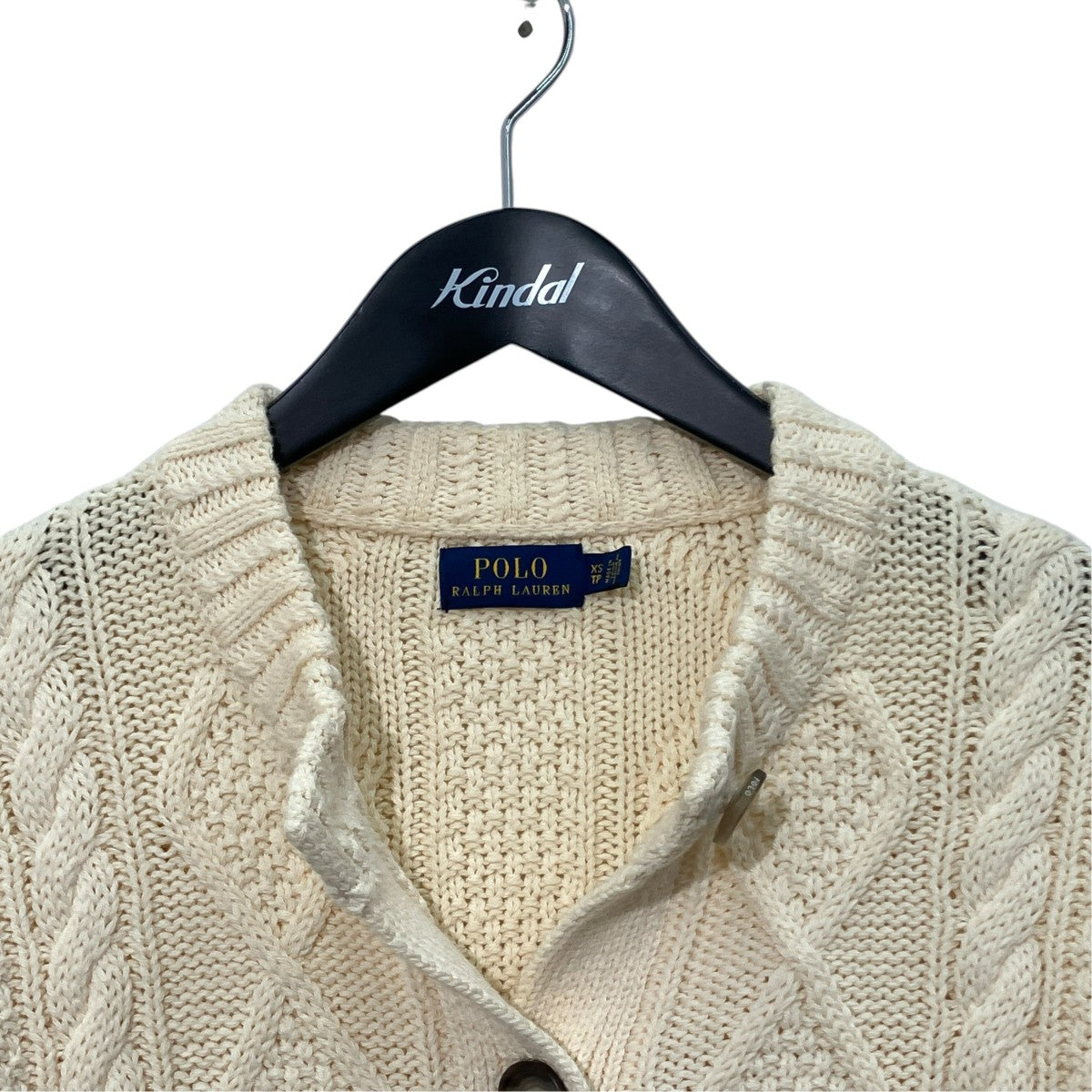 POLO RALPH LAUREN ケーブルニットカーディガン 古着・中古-3枚目のアイテム画像