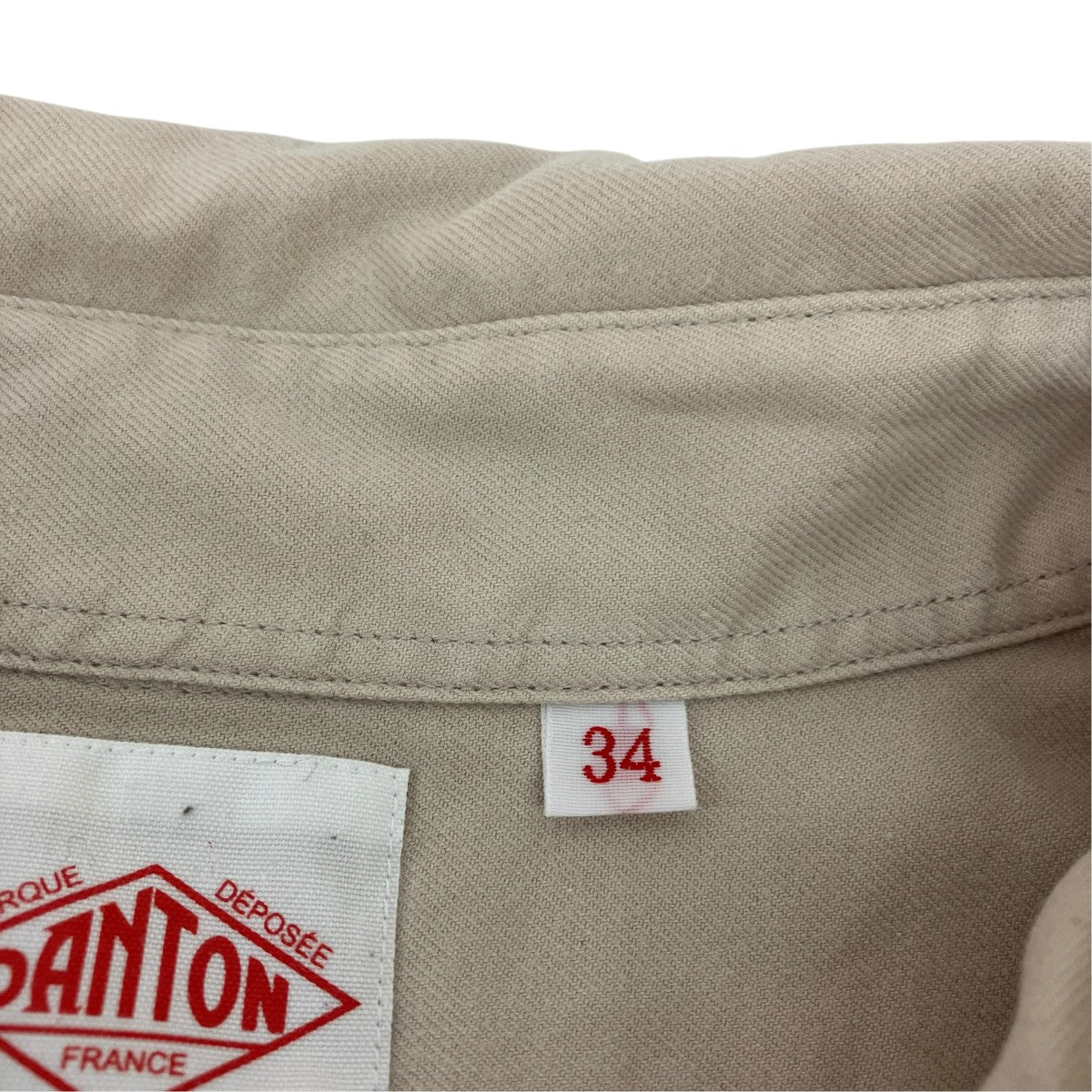 DANTON 長袖シャツ18A-WS-001 古着・中古-5枚目のアイテム画像
