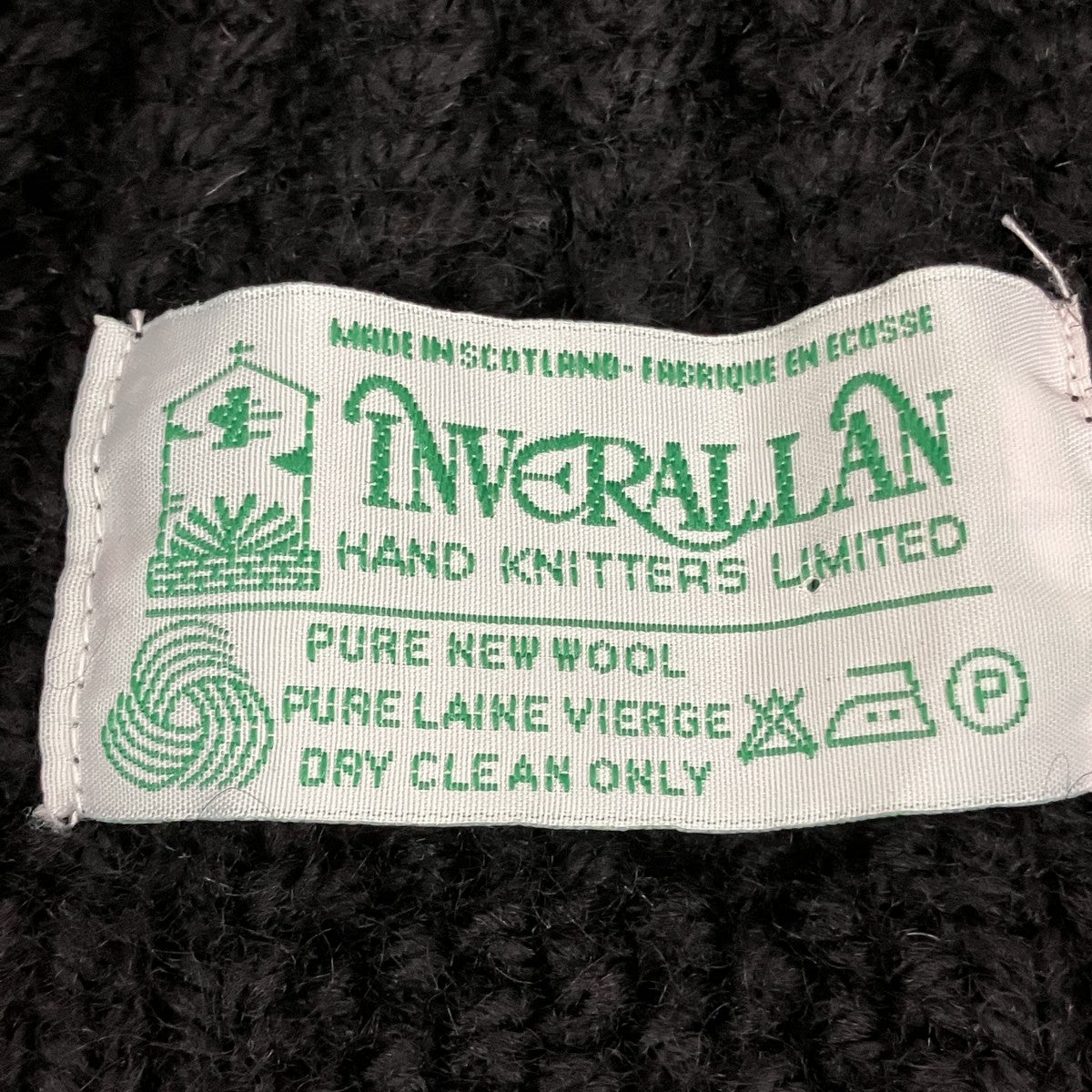INVERALLAN ニットカーディガン 古着・中古-5枚目のアイテム画像