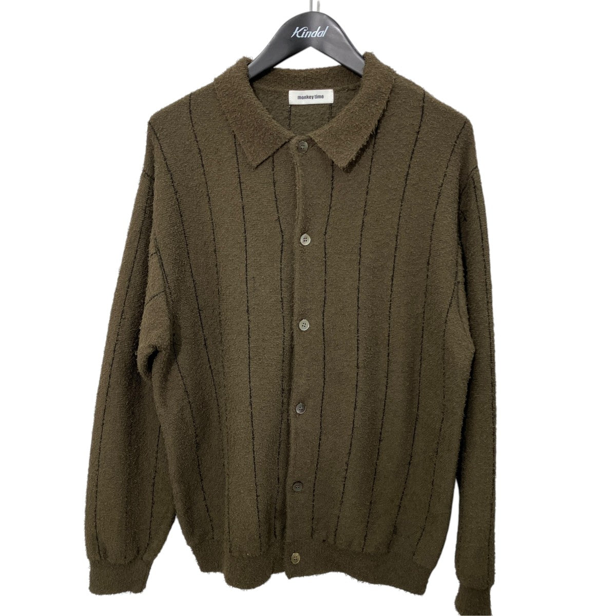 MONKEY TIME ニットシャツ8328-1-000002 古着・中古-1枚目のアイテム画像
