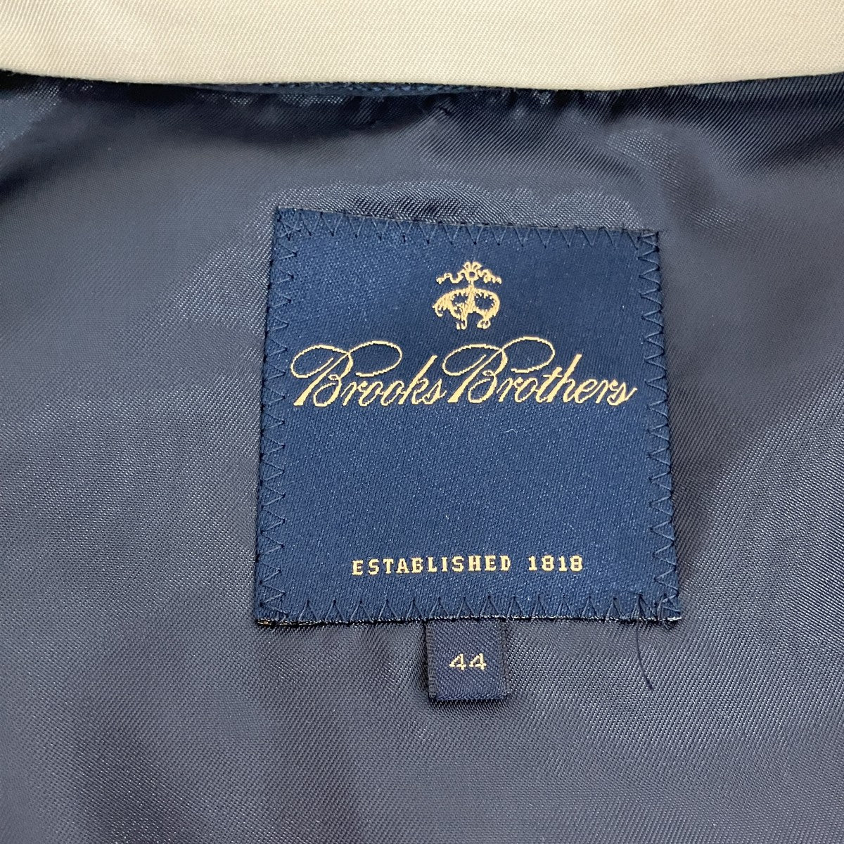 BROOKS BROTHERS ライナー付ステンカラーコート51925-52 古着・中古-7枚目のアイテム画像
