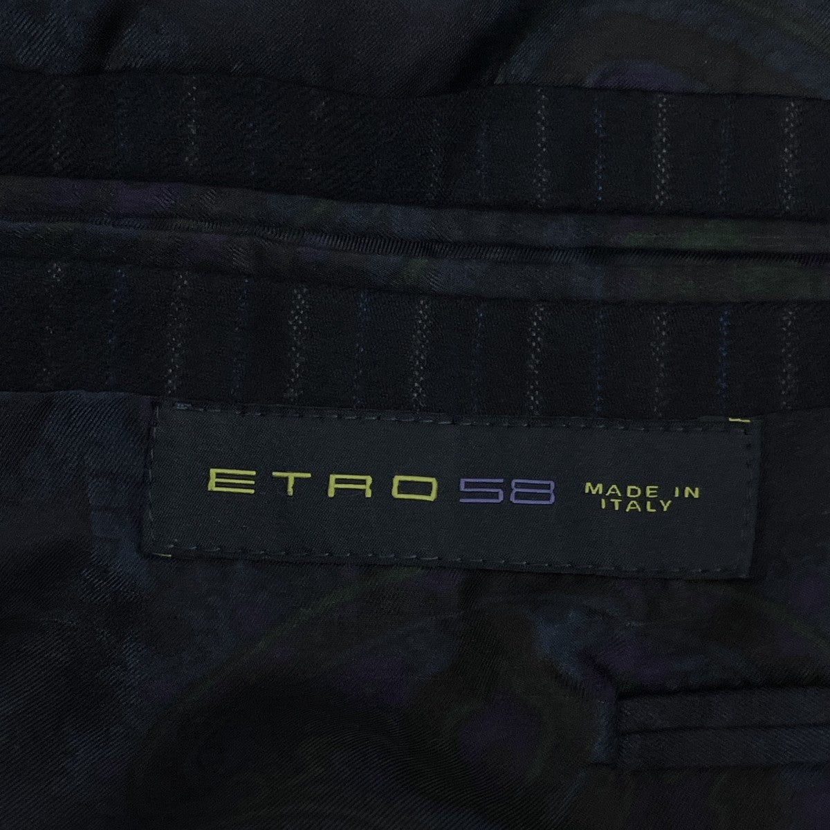 ETRO 3ピースセットアップスーツ112-10905-0331 古着・中古-10枚目のアイテム画像