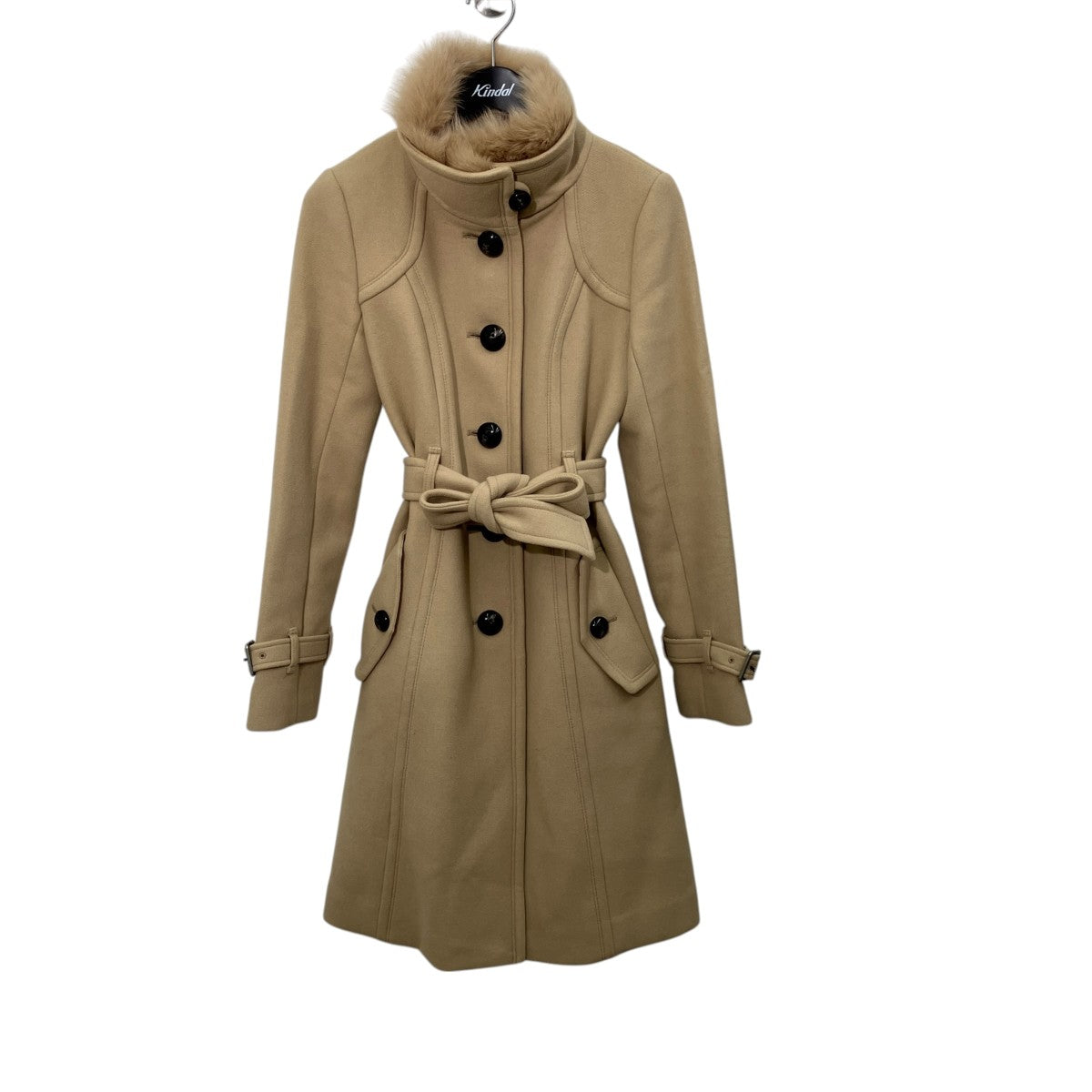 BURBERRY BLUE LABEL ロングコートFNF10-814-40 古着・中古-1枚目のアイテム画像