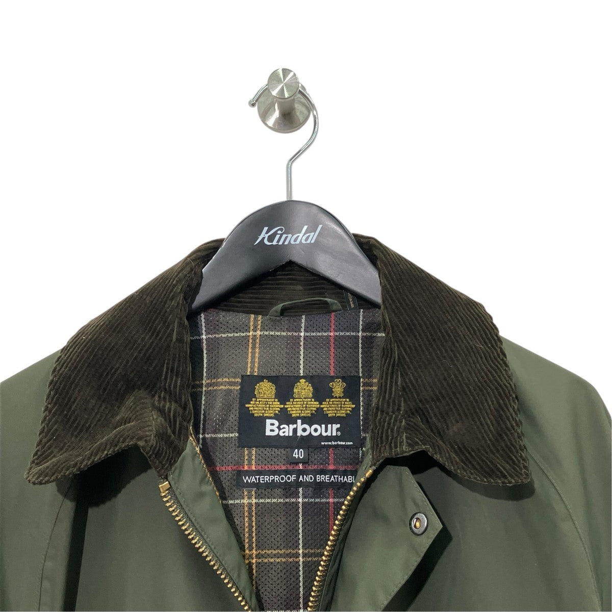 Barbour ジップジャケット2201137 古着・中古-3枚目のアイテム画像