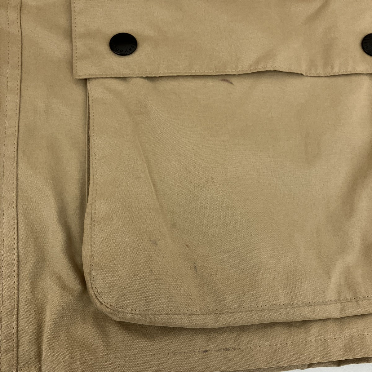 Barbour ビデイル ピーチスキン オーバーサイズフィット コットン ブルゾンジップジャケット241MCA0933 古着・中古-7枚目のアイテム画像