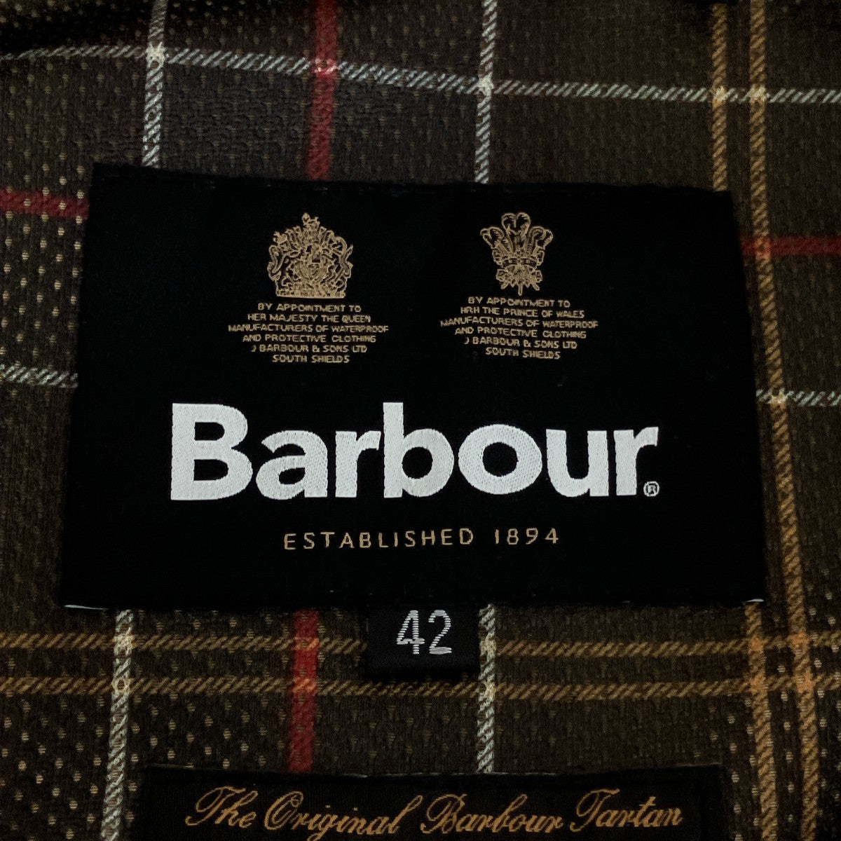 Barbour ビデイル ピーチスキン オーバーサイズフィット コットン ブルゾンジップジャケット241MCA0933 古着・中古-8枚目のアイテム画像