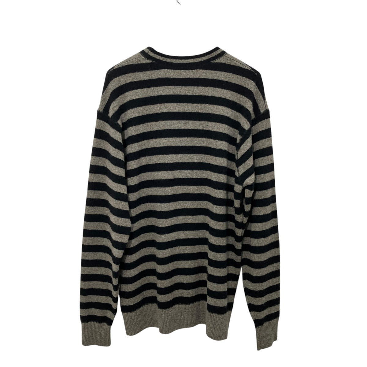 ALEXANDER WANG ボーダークルーネックニット 古着・中古-2枚目のアイテム画像