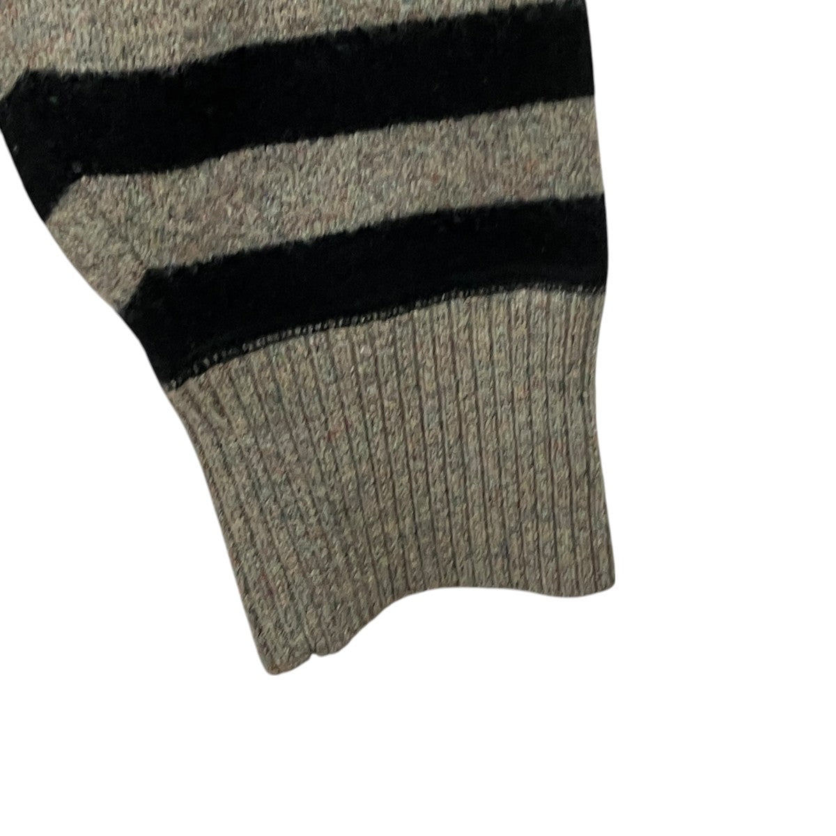 ALEXANDER WANG ボーダークルーネックニット 古着・中古-4枚目のアイテム画像