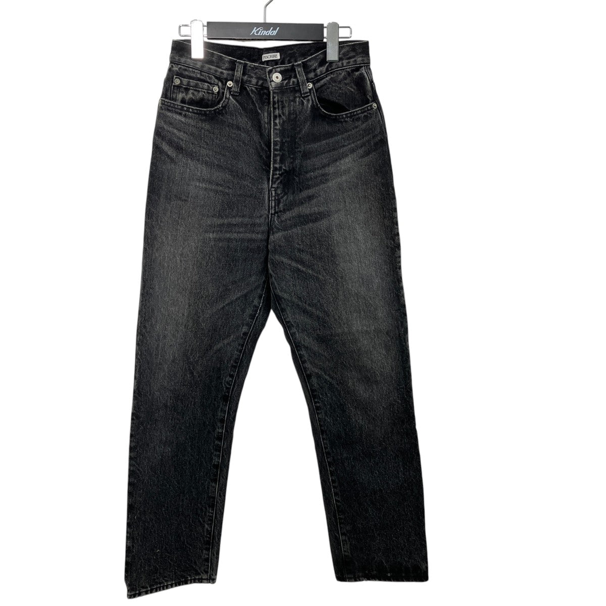 INSCRIRE ストレートデニムパンツI19AW-PT41 古着・中古-1枚目のアイテム画像