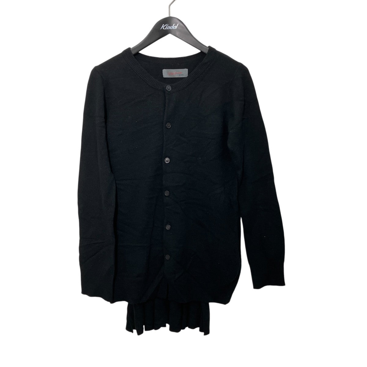 yohji yamamoto+Noir ニットカーディガンNP-K02-170 古着・中古-1枚目のアイテム画像