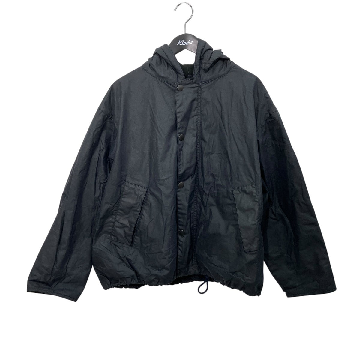 Barbour×KAPTAIN SUNSHINE Big Transporter Hoody Jacketオイルドジャケット2102448 古着・中古-1枚目のアイテム画像