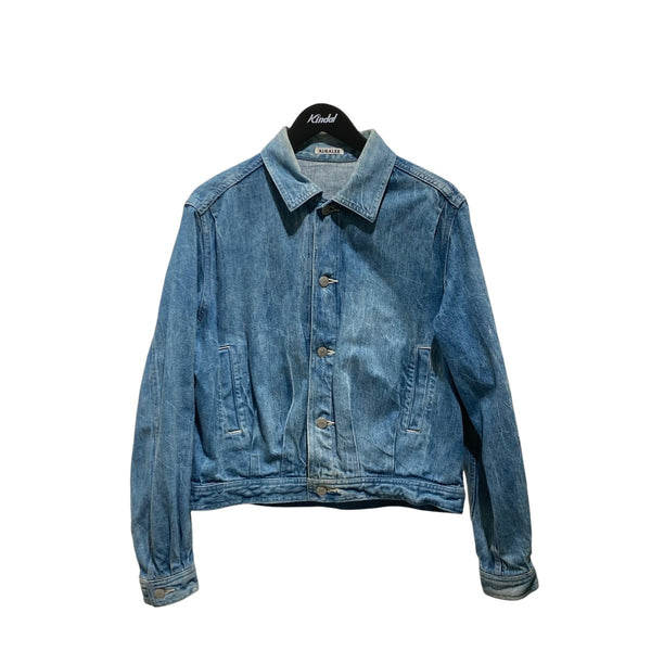 AURALEE(オーラリー) SELVEDGE FADED LIGHT DENIM BLOUSONデニム