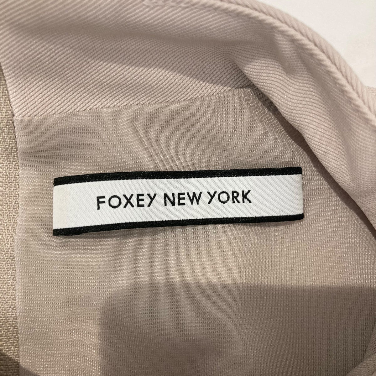 FOXEY NEWYORK(フォクシーニューヨーク) Dress Faille Pleeat Fitand