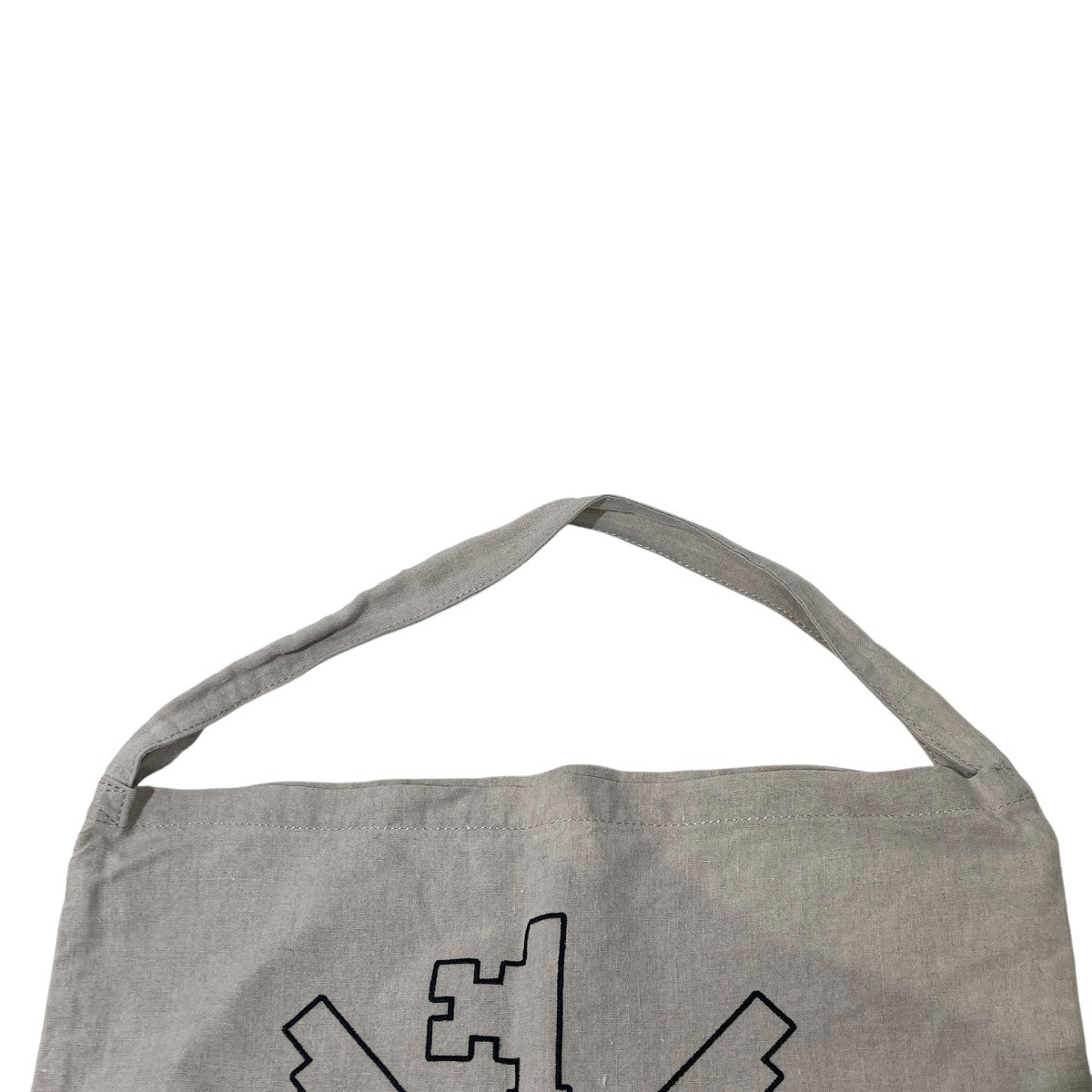 ロゴ刺繍 ショルダートートワンショルダーバッグ
