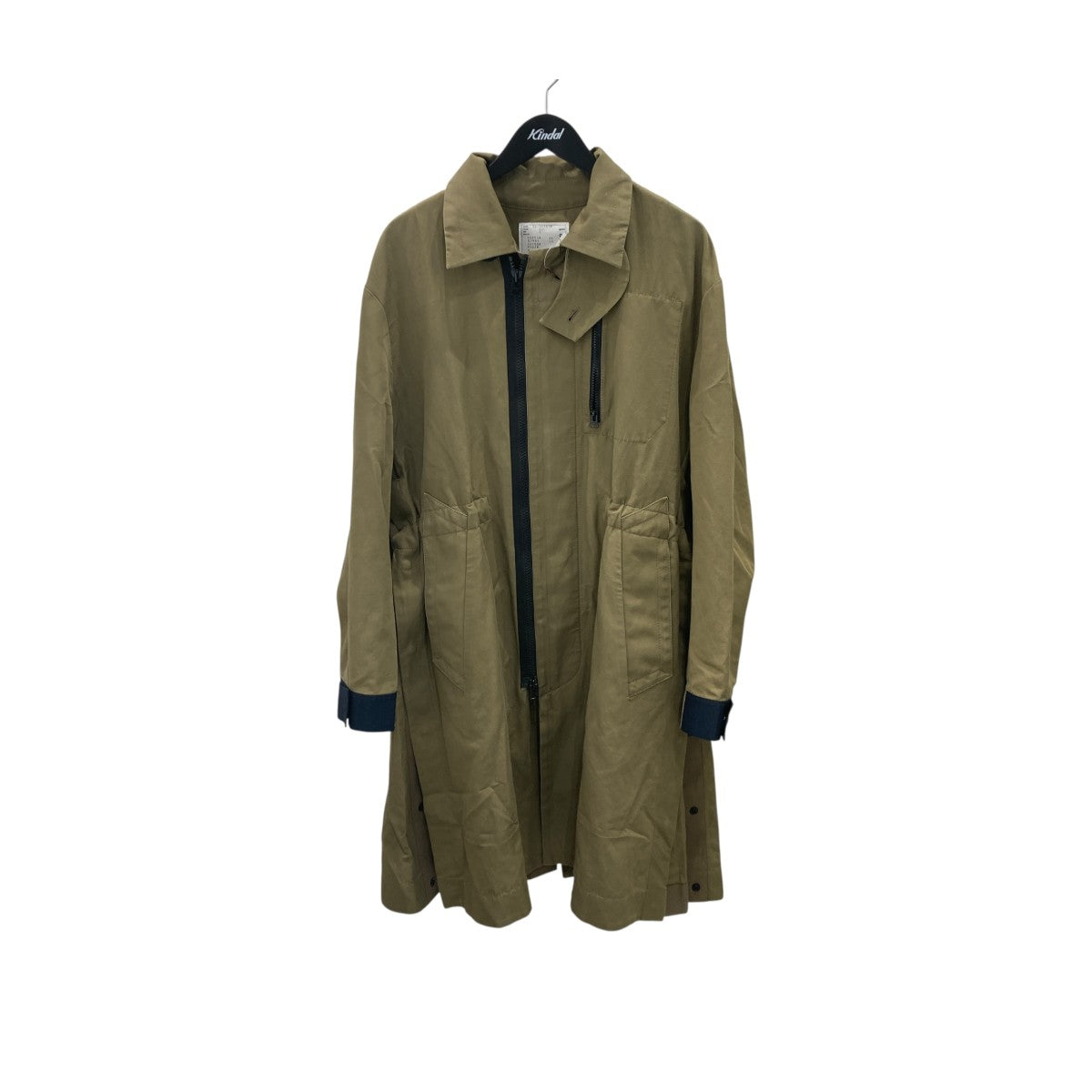 sacai ジップアップコート22-02781M 古着・中古-1枚目のアイテム画像