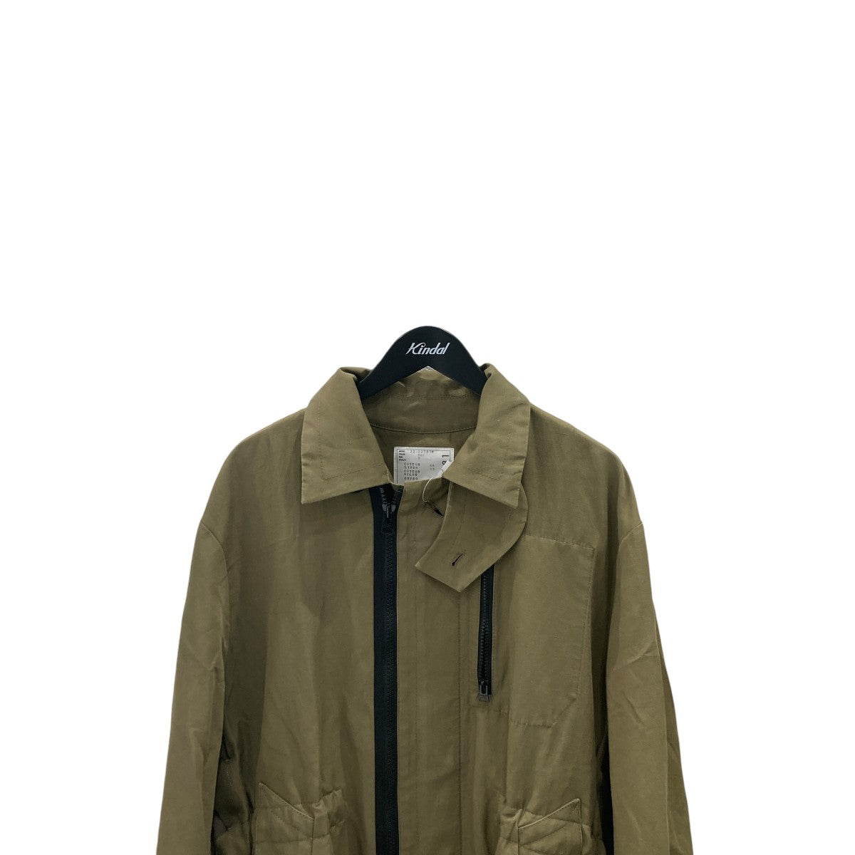 sacai ジップアップコート22-02781M 古着・中古-2枚目のアイテム画像