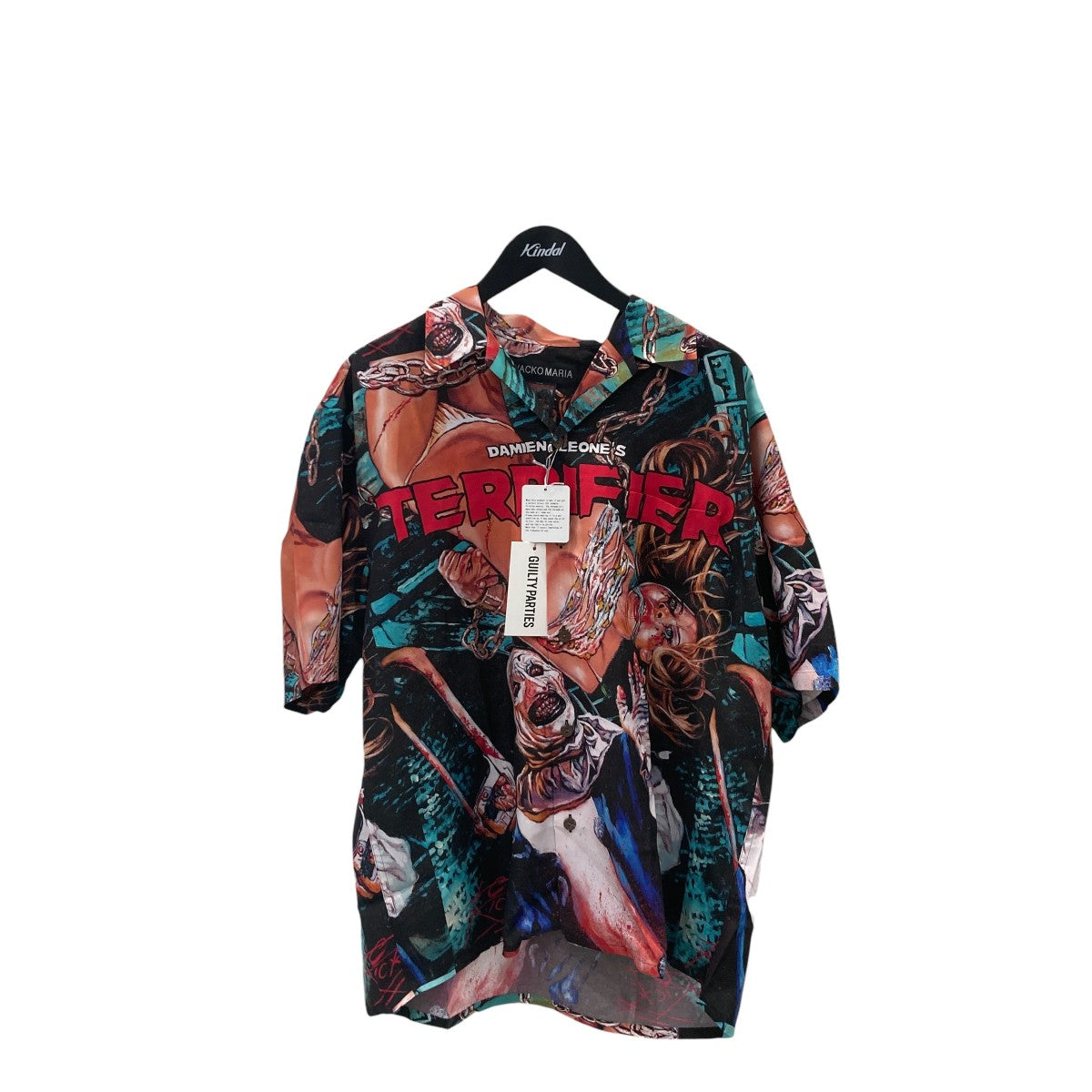 WACKO MARIA×TERRIFIER 26SSTERRIFIER S S HAWAIIAN SHIRT ( TYPE-1