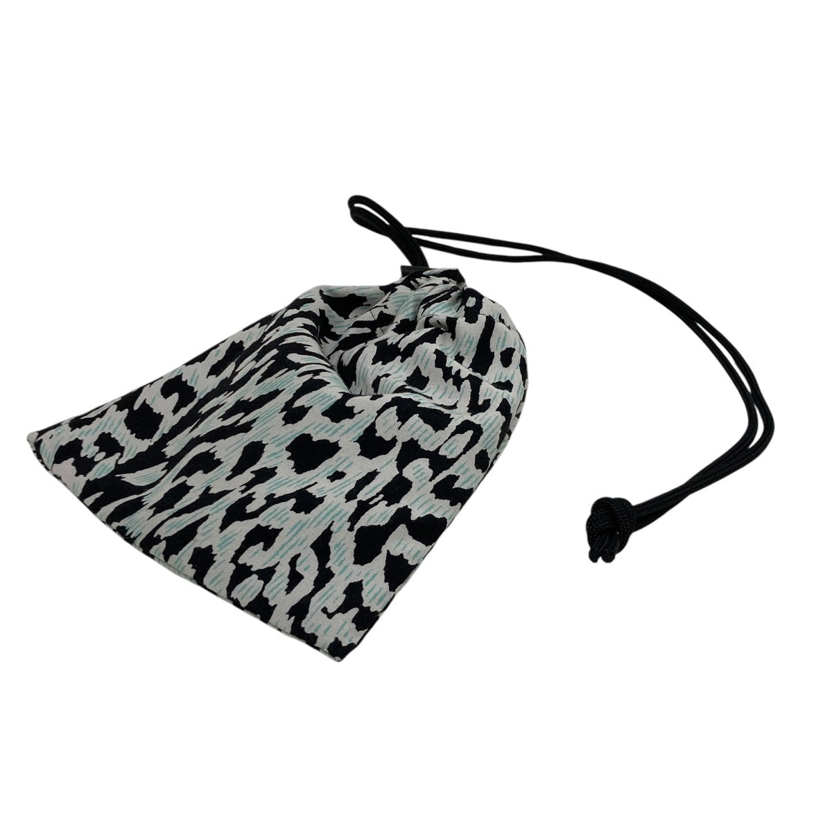 26SSLEOPARD DRAWSTRING BAG巾着ポーチ