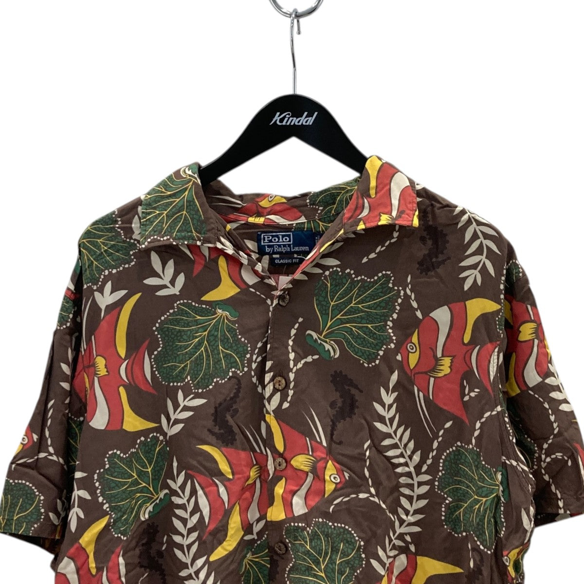 CLASSIC FIT 熱帯魚柄アロハシャツ