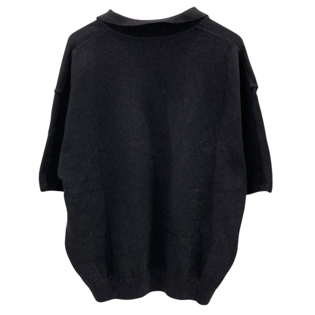 Light Moss Stitch Poloニットポロシャツ2401-005