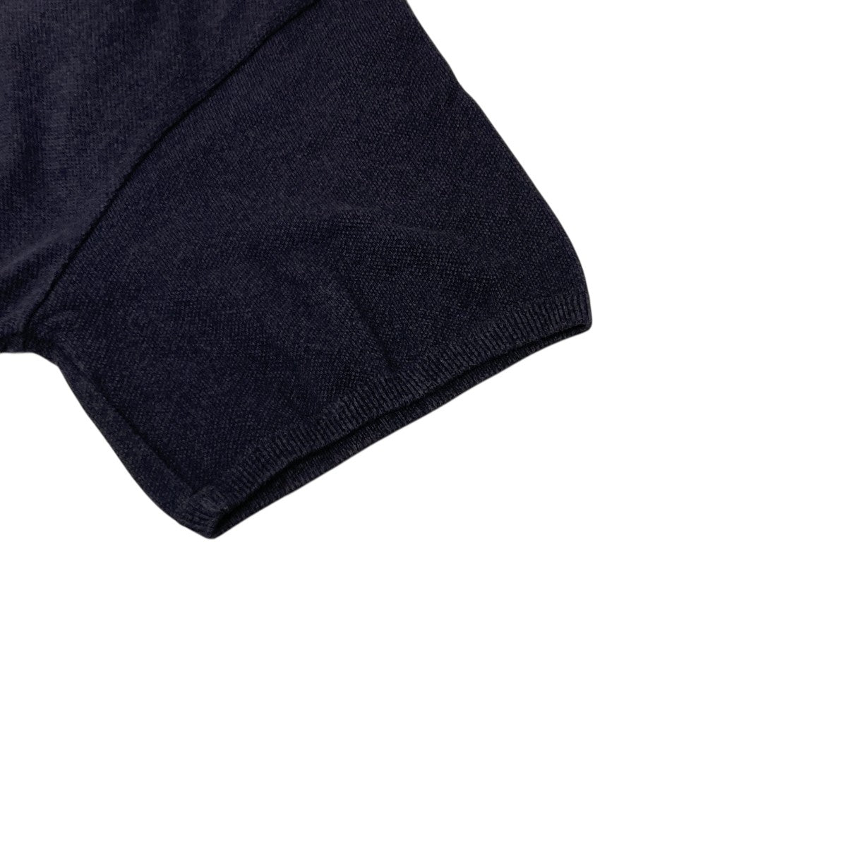 Light Moss Stitch Poloニットポロシャツ2401-005