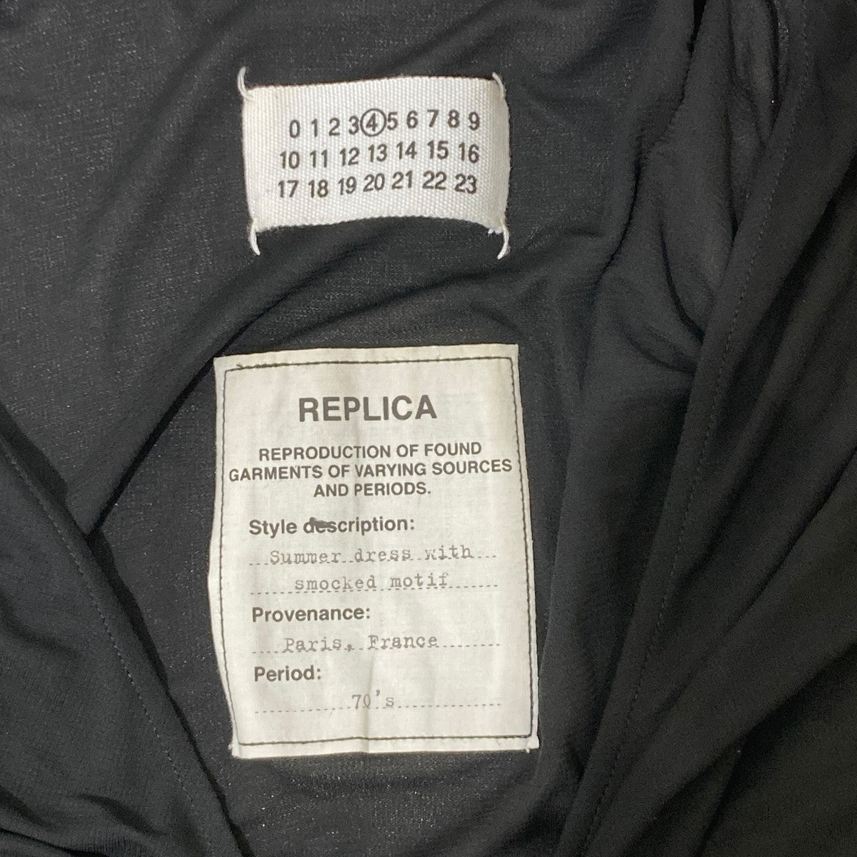 REPLICA ここのえ期 Summer dress with smocked motifワンピース31 CT262
