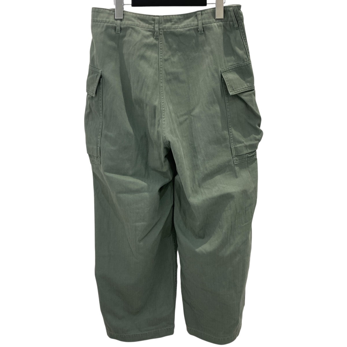Cotton-HBT 43 Pants FadeSageカーゴパンツbROOTS25S2USD