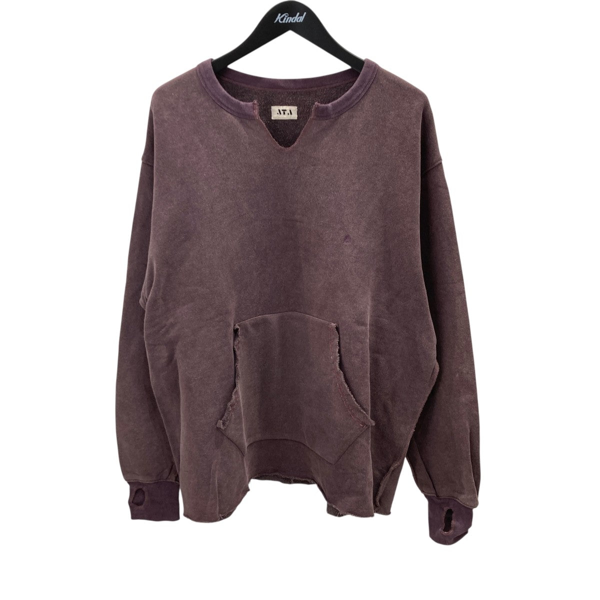 BAMBOO COTTON FRENCH TERRY CREW NECKトレーナー／スウェットA02-01003