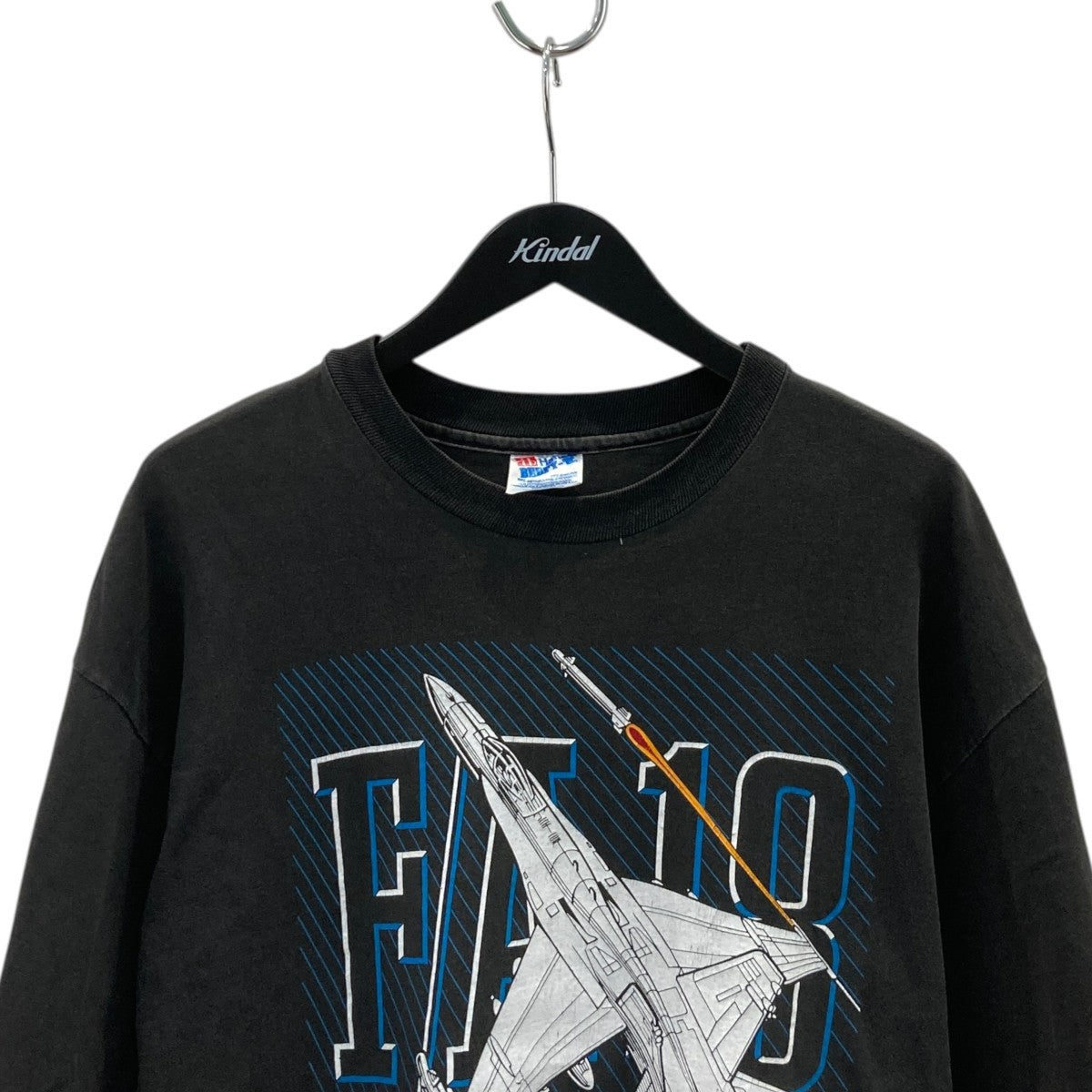 80s Hanes ヴィンテージ F A-8 hornet 戦闘機Tシャツ