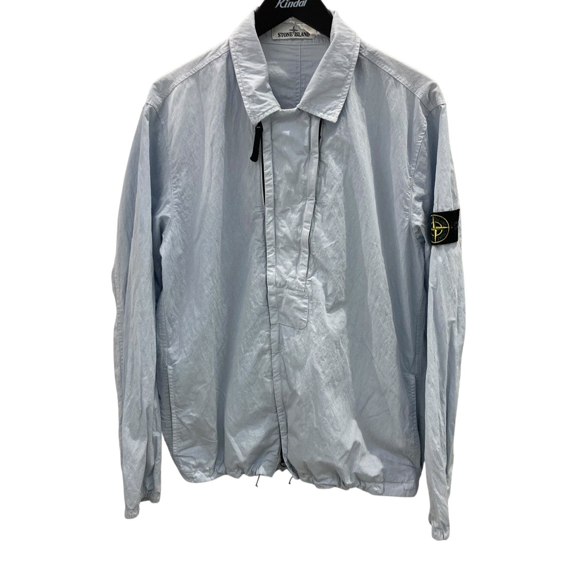 Garment Dye Cotton Nylon Poplin Zip-Up Blouson Jacketジャケット721510408