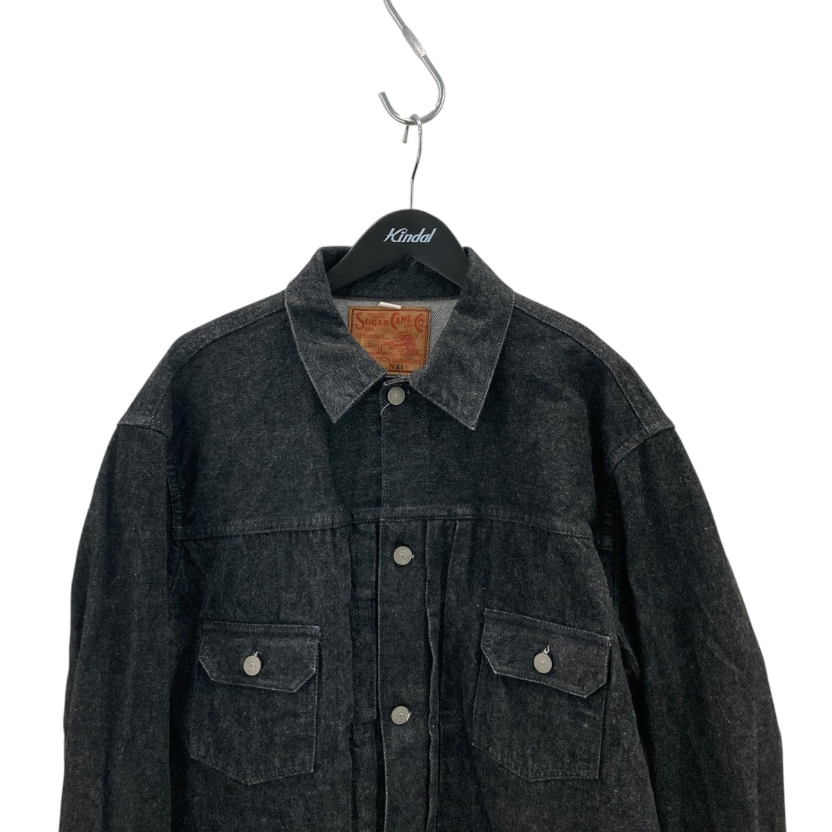14．25oz． BLACK DENIM JACKET 1953 MODELデニムジャケットSC15650