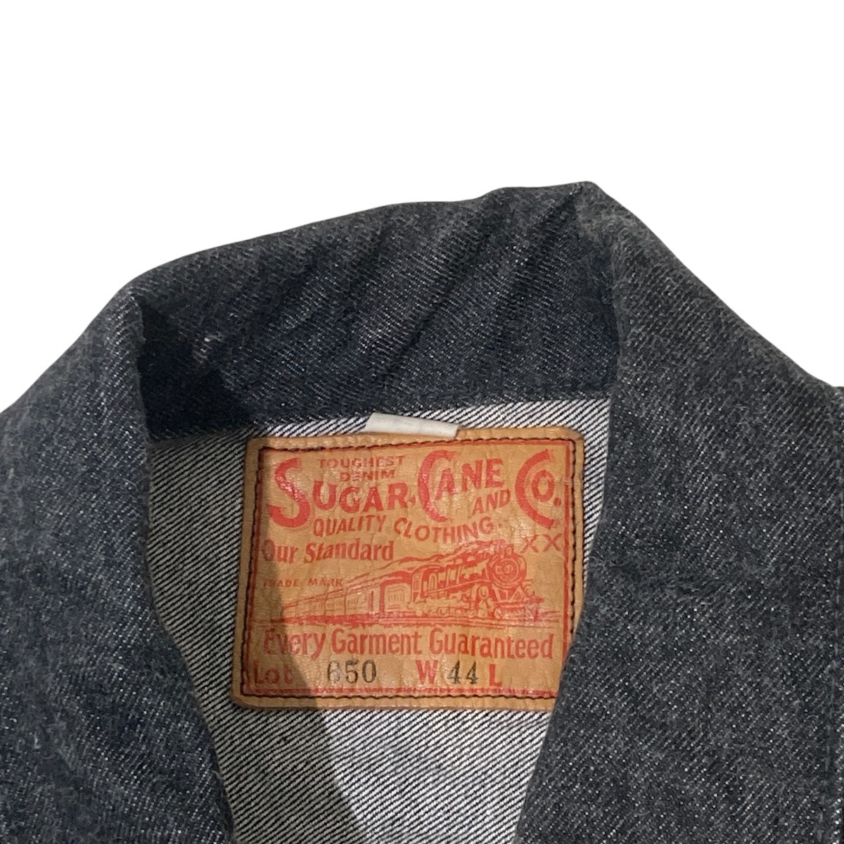 14．25oz． BLACK DENIM JACKET 1953 MODELデニムジャケットSC15650