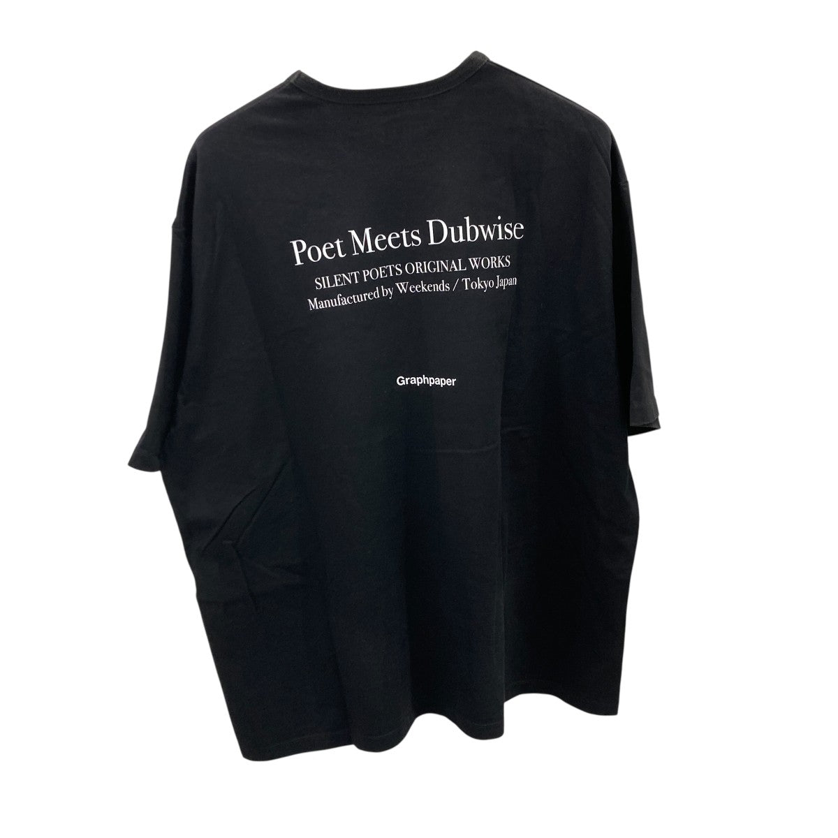 Graphpaper×POET MEETS DUBWISE Jersey S S Tee SUNTシャツ 古着・中古-3枚目のアイテム画像