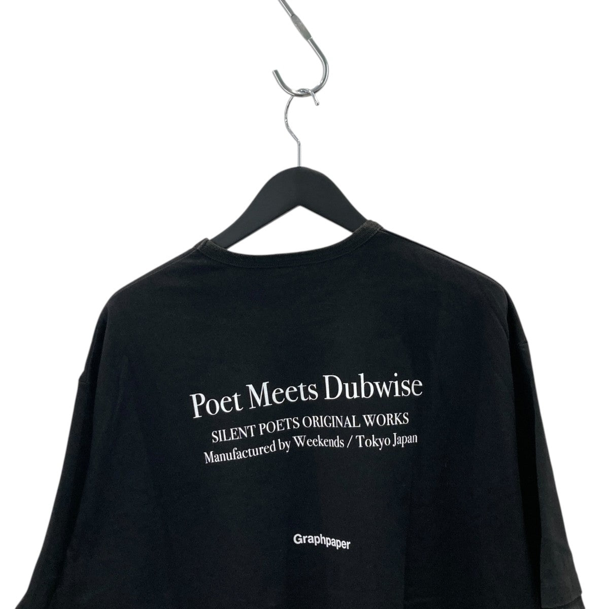 Graphpaper×POET MEETS DUBWISE Jersey S S Tee SUNTシャツ 古着・中古-4枚目のアイテム画像