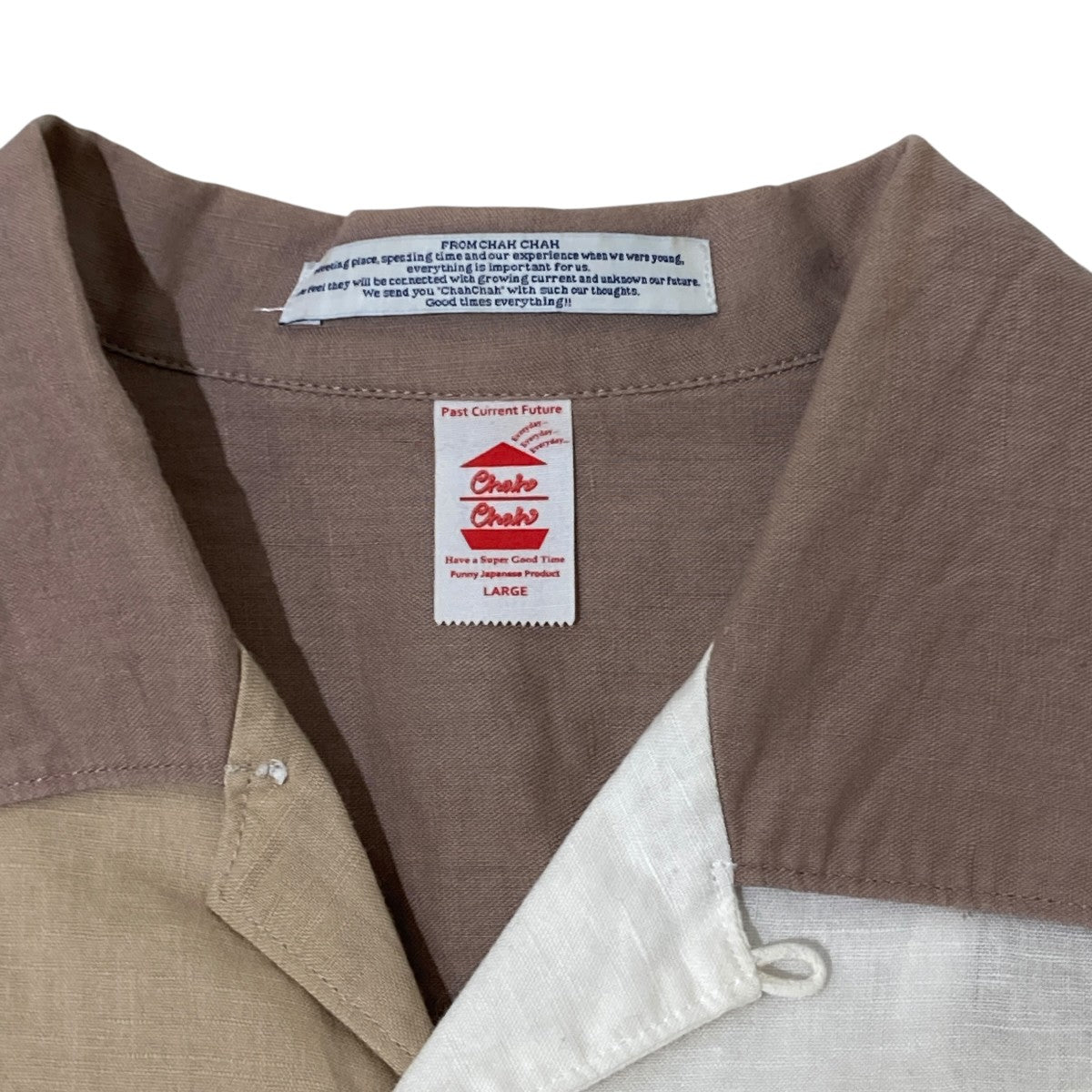 ChahChah MOUNTAIN クレイジーパターン半袖シャツCC19SS-S-02 古着・中古-5枚目のアイテム画像