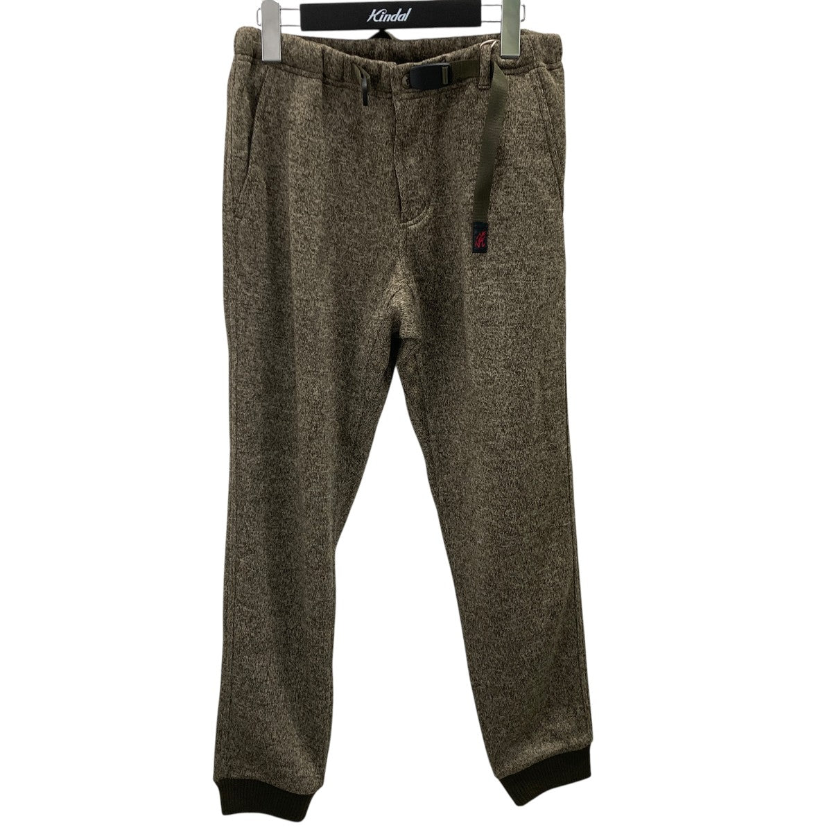 GRAMICCI BONDING KNIT FLEECE NARROW RIB PANTクライミングパンツG2FU-P018 古着・中古-1枚目のアイテム画像