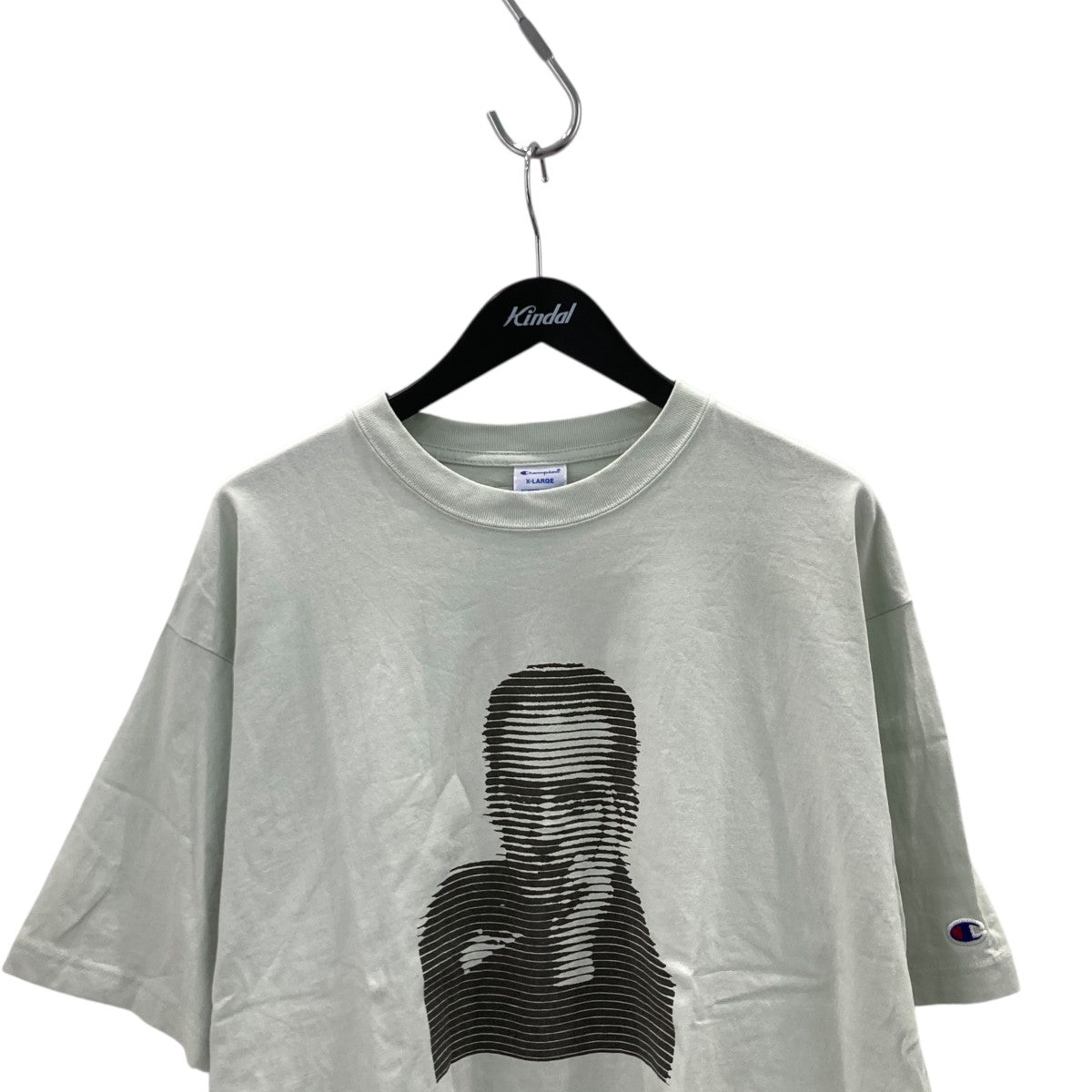 V．A． TOKYO×Champion VA FRAGMENT グロピウスTシャツ 古着・中古-2枚目のアイテム画像