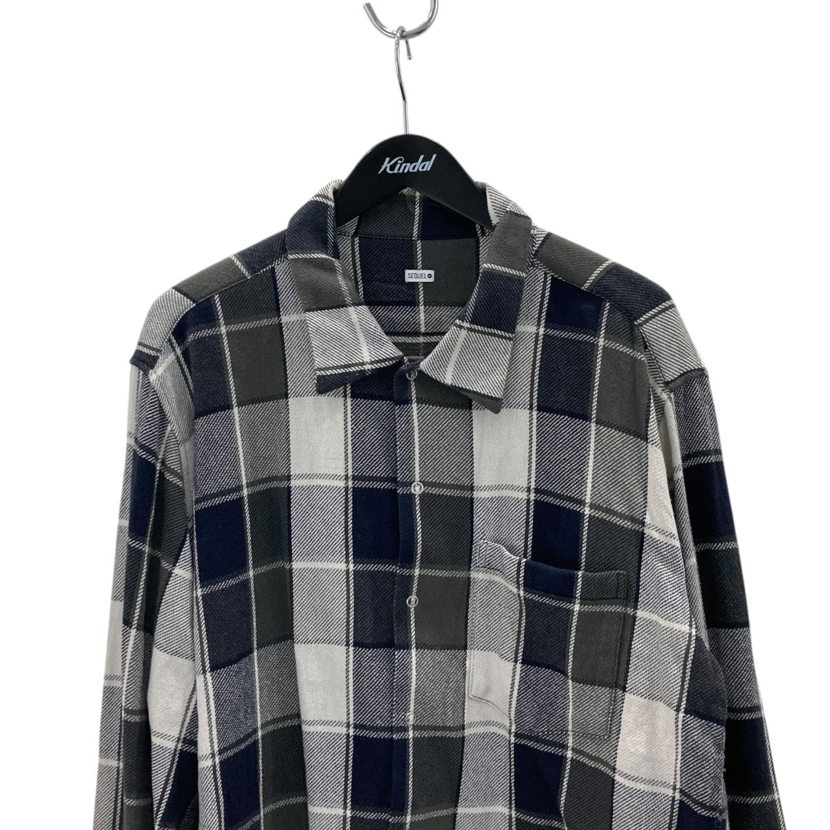 SEQUEL CHECK NEL SHIRTチェックネルシャツ 古着・中古-2枚目のアイテム画像