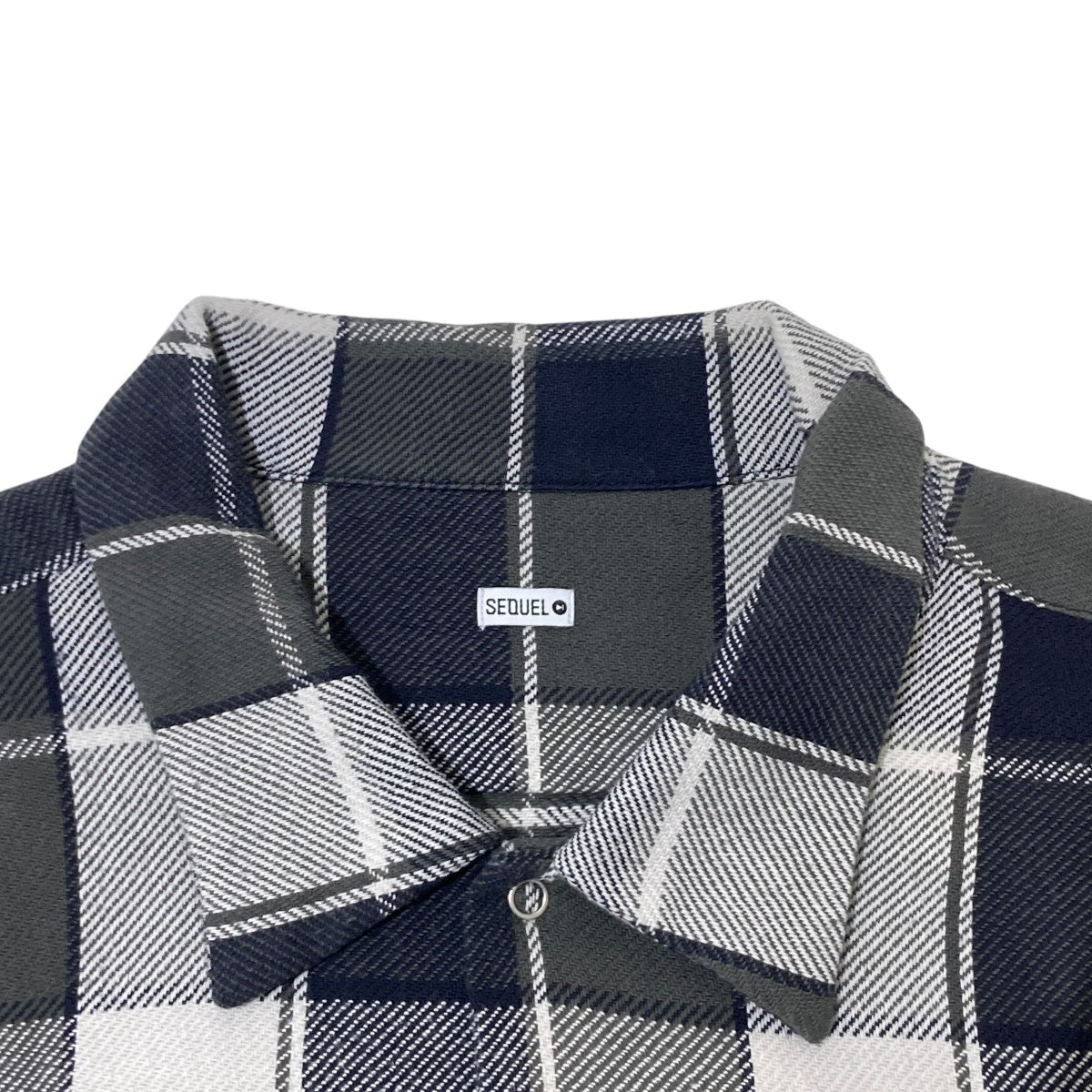 SEQUEL CHECK NEL SHIRTチェックネルシャツ 古着・中古-5枚目のアイテム画像