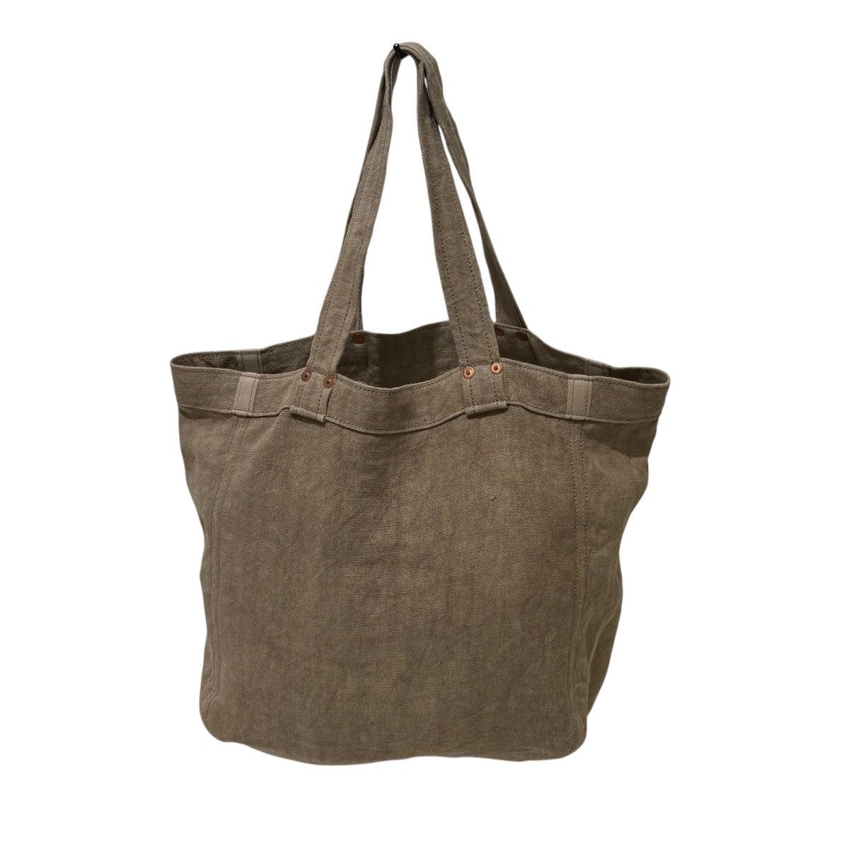 LINEN CANVAS TOTE Mトートバッグ