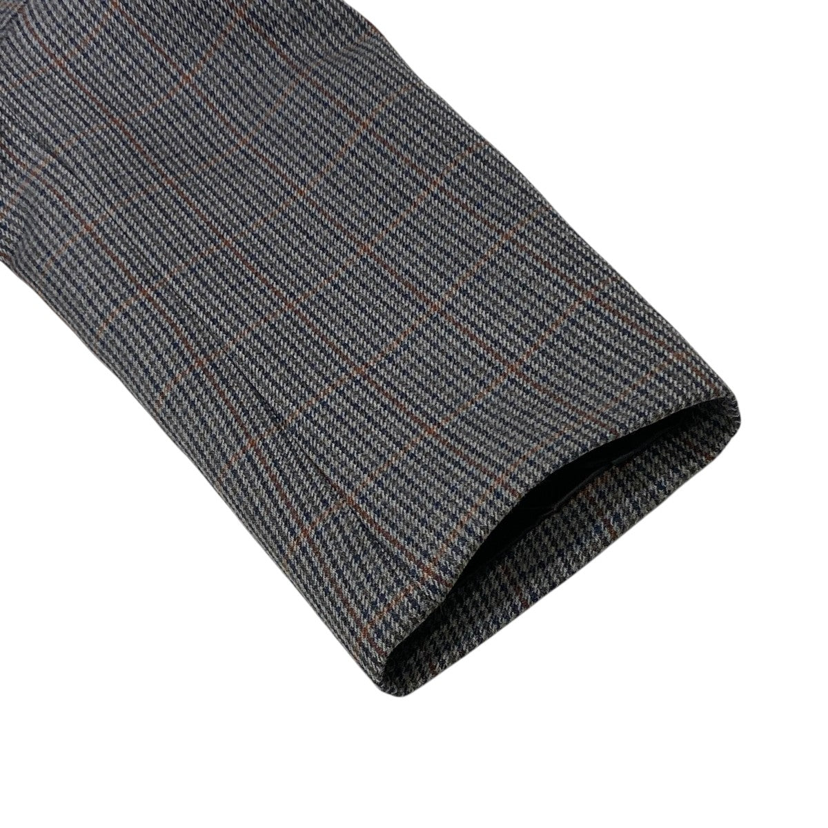 DOUBLE FACE CHECK DOUBLE-BREASTED COATチェスターコート／チェックコート／ダブルコートA8AC03BN